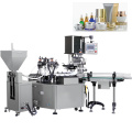 Automatic water bottle filling capping and labeling machine